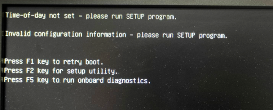 EyeLink Error Message